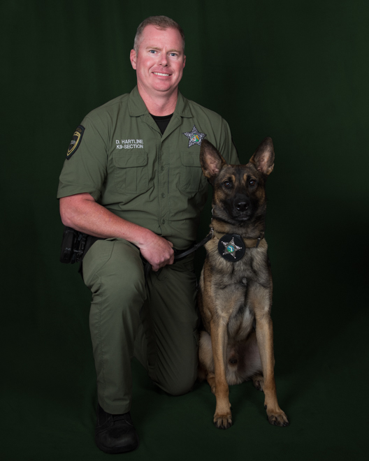 K9 Unit Dustin Hartline and Mando Image