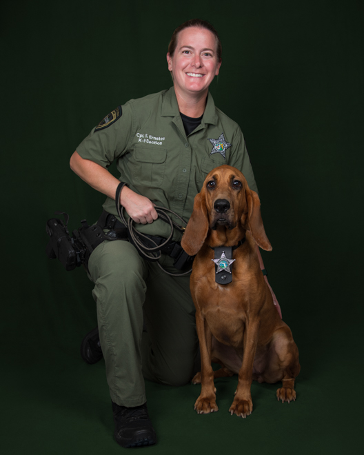 K9 Unit Sarah Ernstes and Mary Lu Image