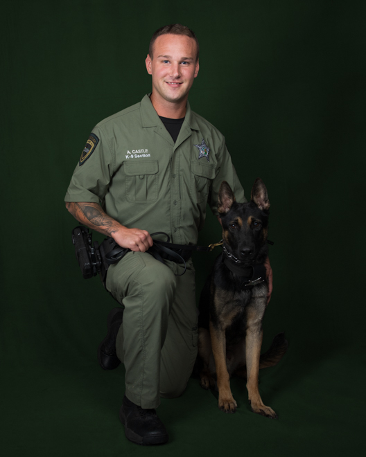 K9 Unit Alex Castle and Mako Image