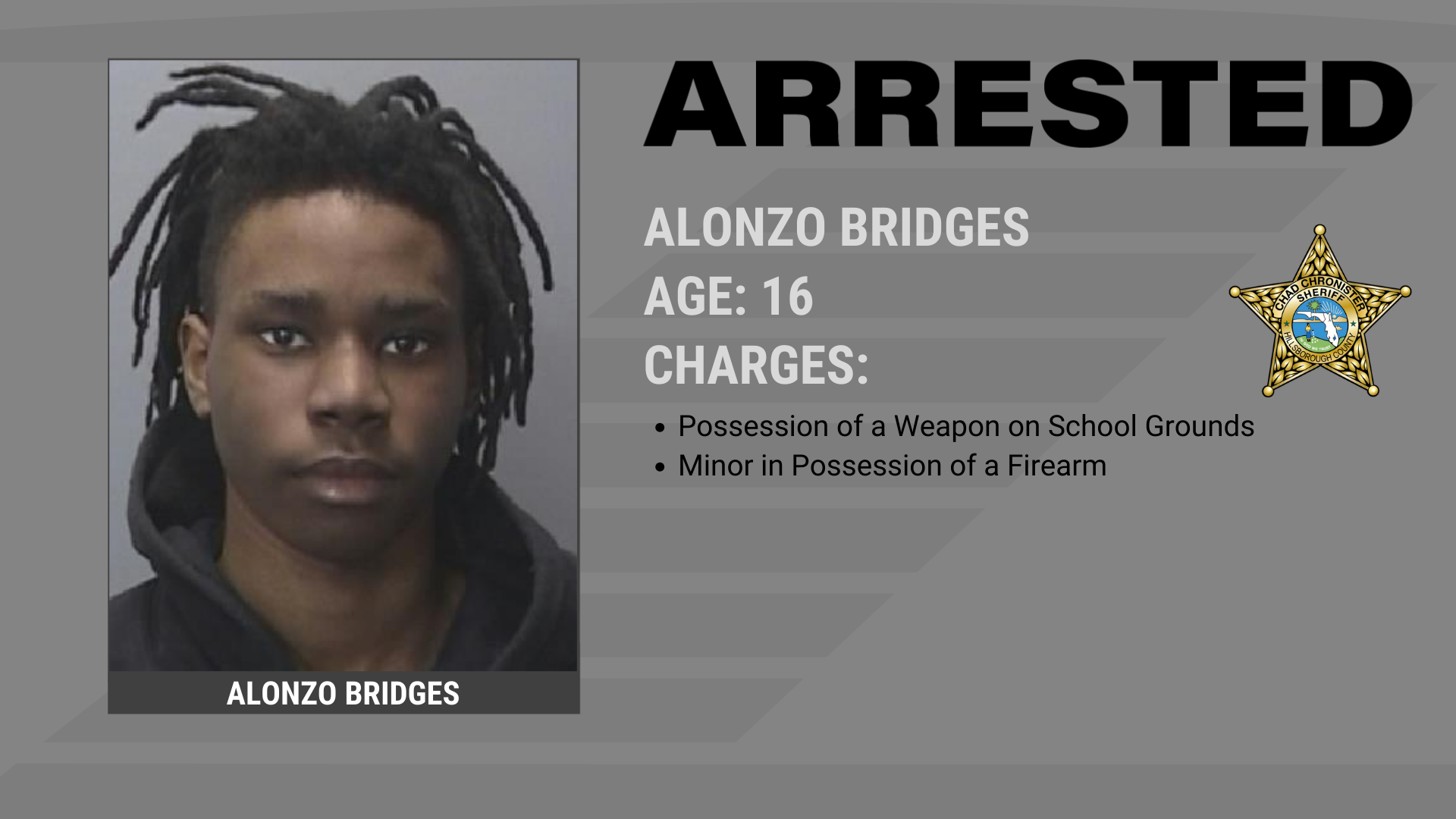 Student Arrested for Bringing Firearm to School