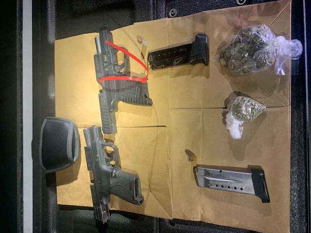 SEVERAL GANG ASSOCIATES ARRESTED; DRUGS AND WEAPONS SEIZED