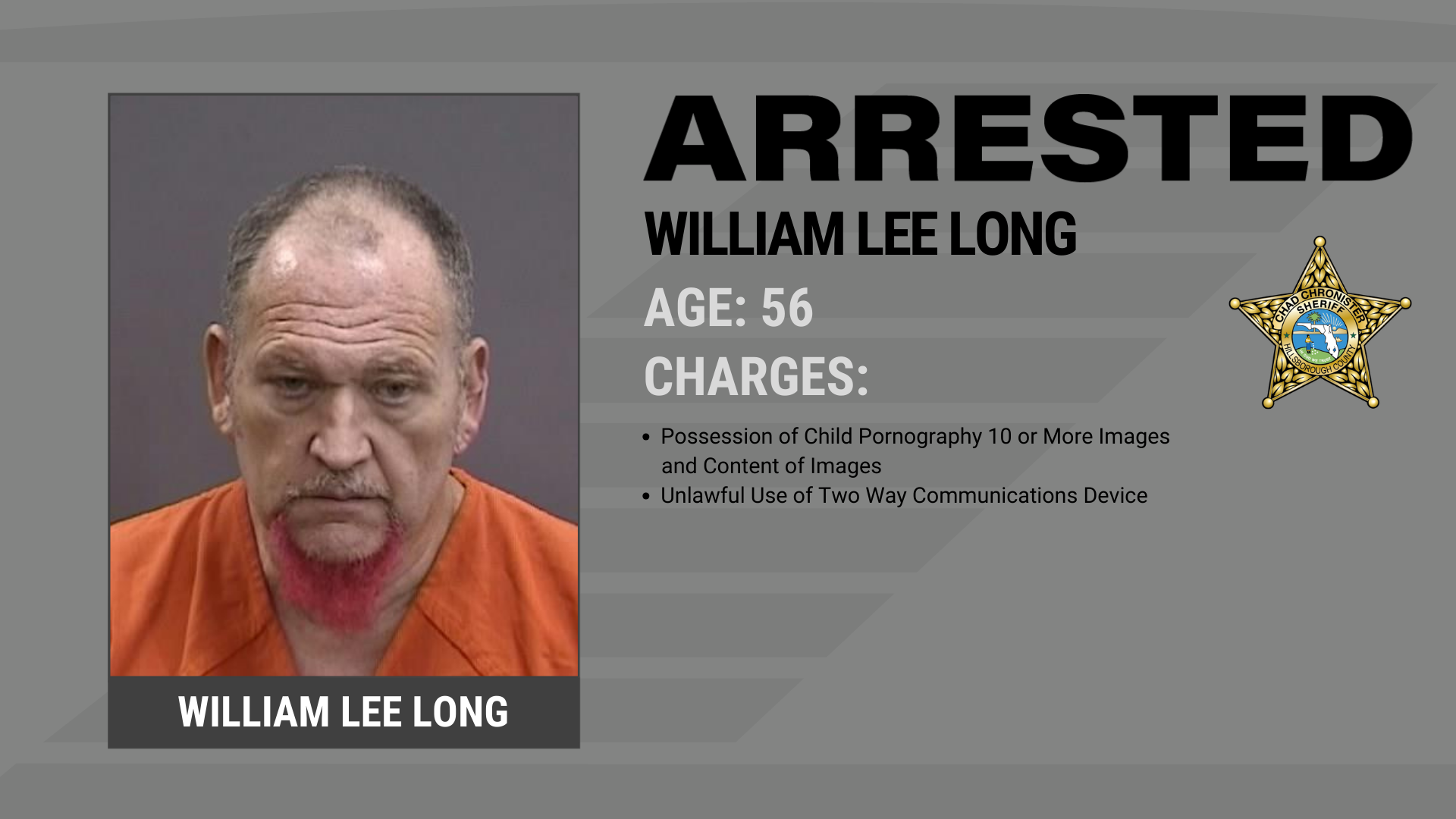 Man Arrested for Child Pornography