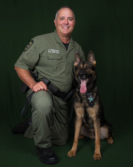 K9 Unit Charles Perdomo and Brooks Image