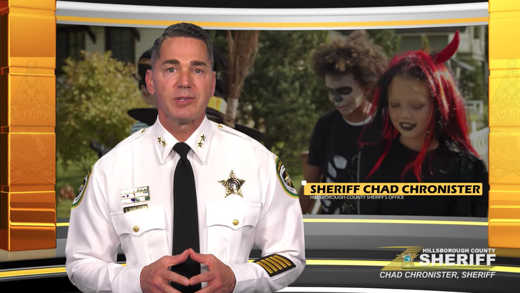 Sheriff Chad Chronister to remind sexual offenders of Halloween rules